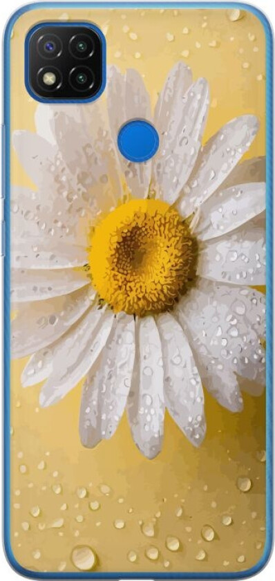 Mobildeksel til Xiaomi Redmi 9C med Porselensblomst motiv