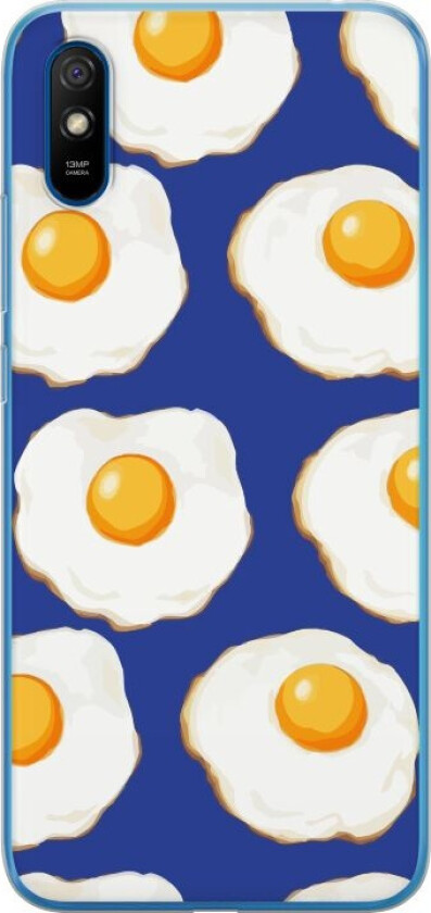 Mobildeksel til Xiaomi Redmi 9A med Stekte egg motiv