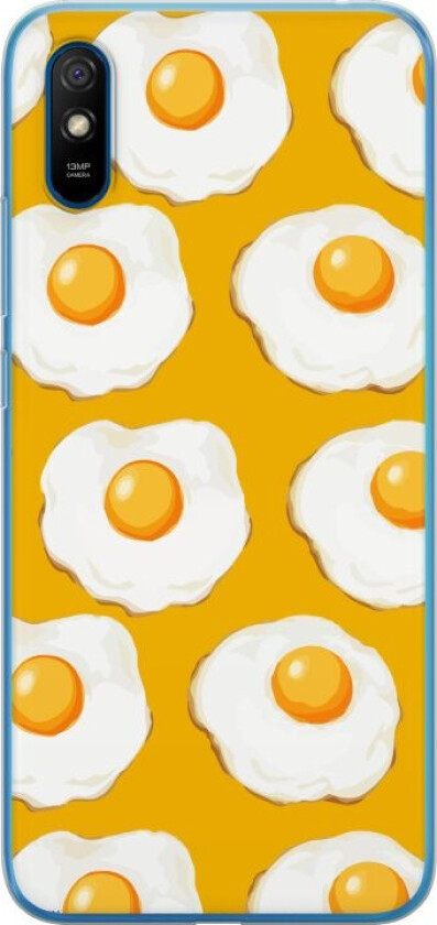 Mobildeksel til Xiaomi Redmi 9A med Stekt egg motiv