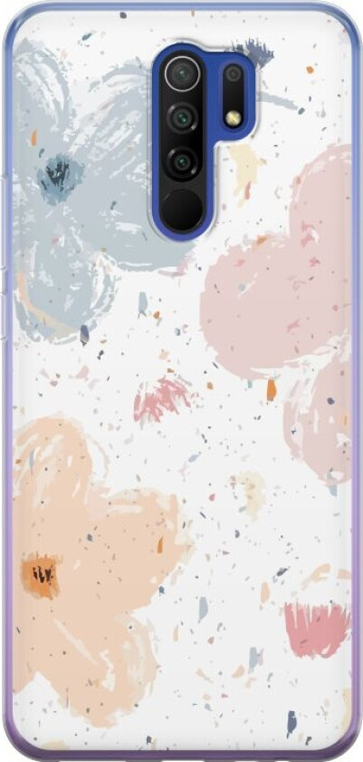 Mobildeksel til Xiaomi Redmi 9 med Blomster motiv