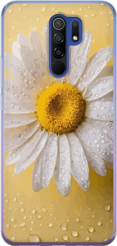 Mobildeksel til Xiaomi Redmi 9 med Porselensblomst motiv
