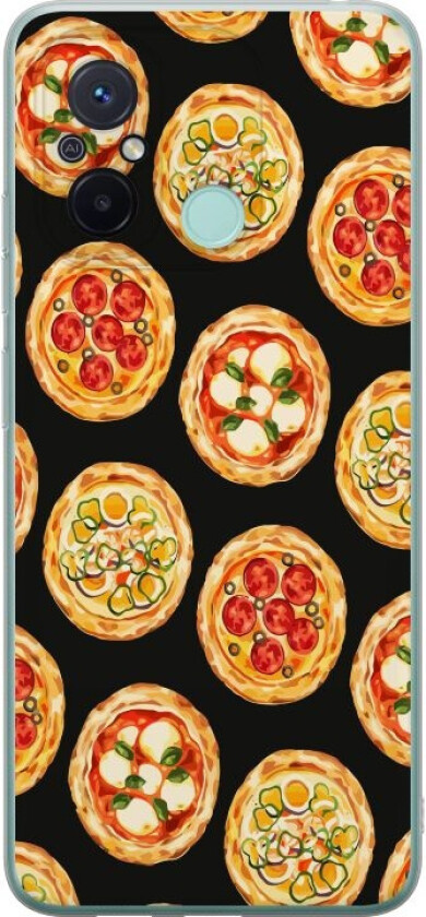 Mobildeksel til Xiaomi Redmi 12C med Pizza motiv