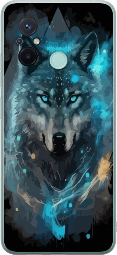 Mobildeksel til Xiaomi Redmi 12C med Ulve motiv