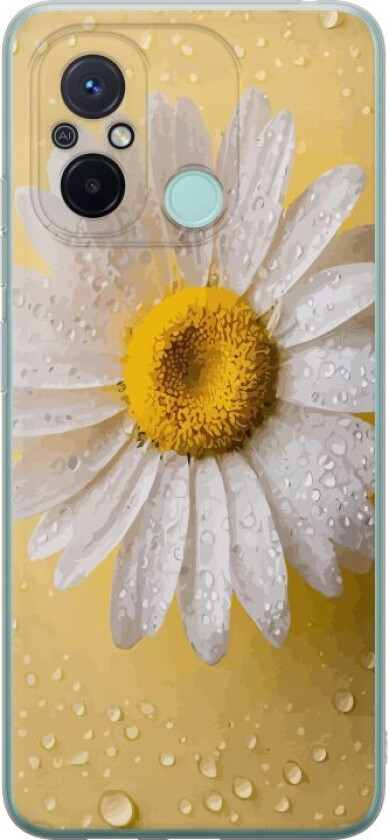 Mobildeksel til Xiaomi Redmi 12C med Porselensblomst motiv