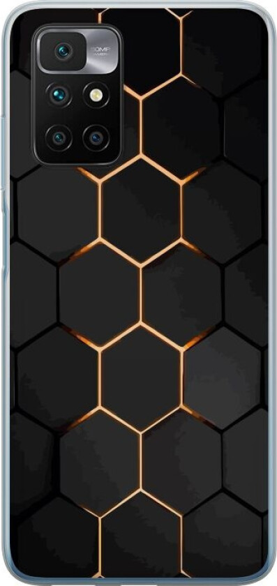 Mobildeksel til Xiaomi Redmi 10 med Luksuriøst Mønster motiv