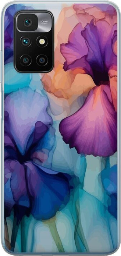 Mobildeksel til Xiaomi Redmi 10 med Magiske blomster motiv