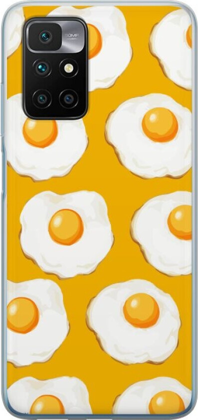 Mobildeksel til Xiaomi Redmi 10 med Stekt egg motiv