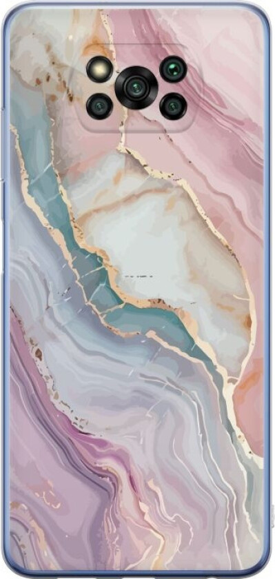 Mobildeksel til Xiaomi Poco X3 Pro med Marmor motiv
