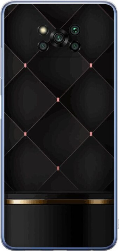 Mobildeksel til Xiaomi Poco X3 Pro med Luksuslinje motiv