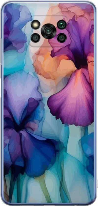 Mobildeksel til Xiaomi Poco X3 Pro med Magiske blomster motiv