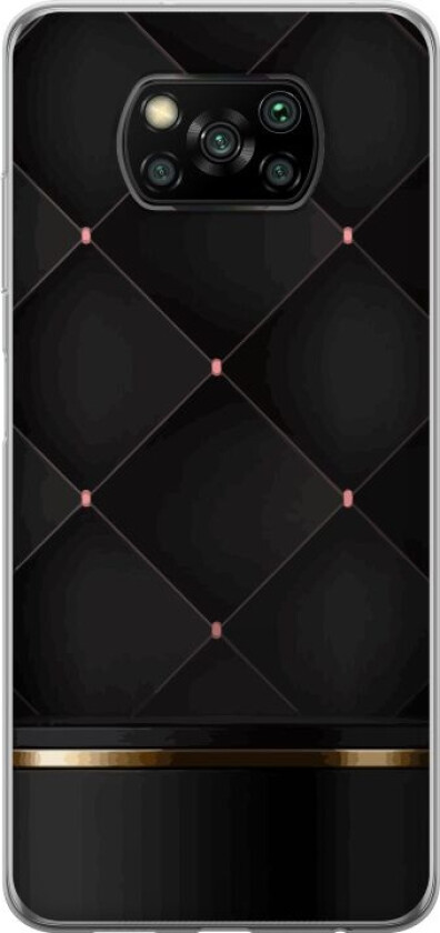 Mobildeksel til Xiaomi Poco X3 NFC med Luksuslinje motiv