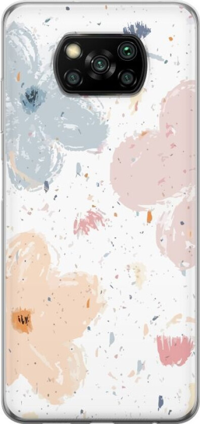 Mobildeksel til Xiaomi Poco X3 NFC med Blomster motiv