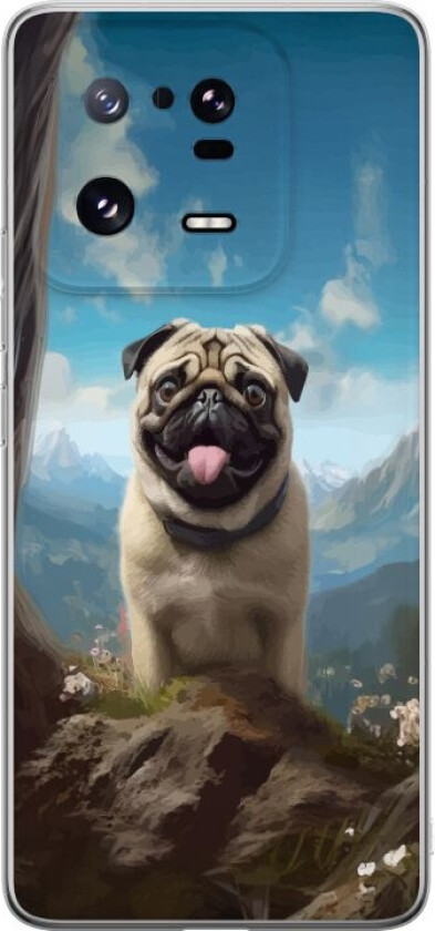 Mobildeksel til Xiaomi 13 Pro med Glad Hund motiv