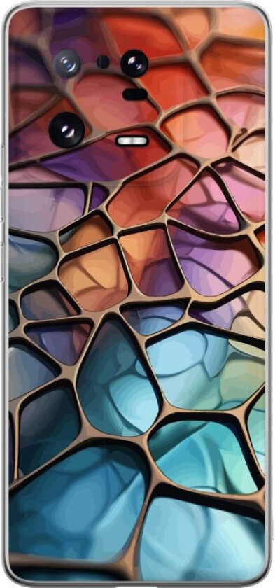 Mobildeksel til Xiaomi 13 Pro med Metalliskt mønster motiv