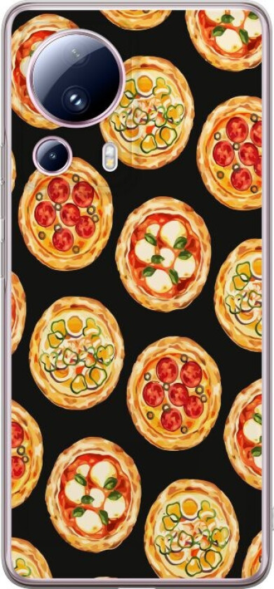 Mobildeksel til Xiaomi 13 Lite med Pizza motiv