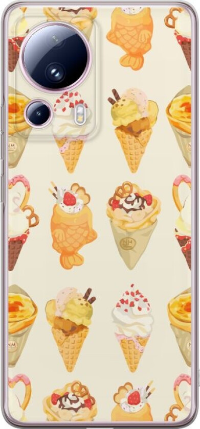 Mobildeksel til Xiaomi 13 Lite med Glassig motiv