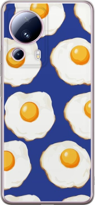 Mobildeksel til Xiaomi 13 Lite med Stekte egg motiv