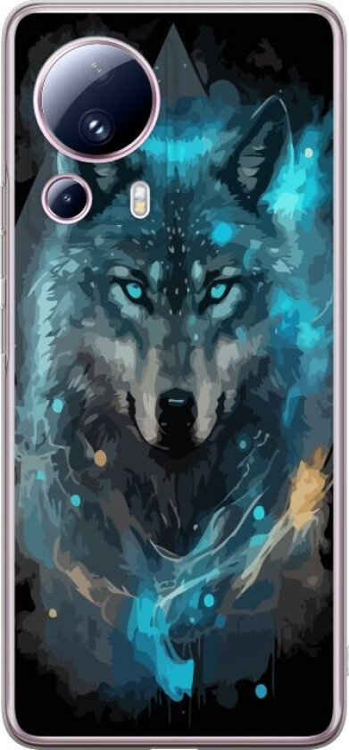 Mobildeksel til Xiaomi 13 Lite med Ulve motiv