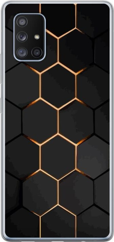 Mobildeksel til Samsung Galaxy A71 5G med Luksuriøst Mønster motiv