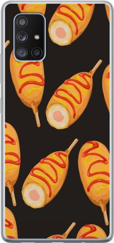 Mobildeksel til Samsung Galaxy A71 5G med Kyllinglår motiv