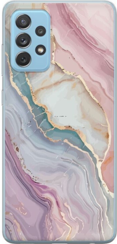 Mobildeksel til Samsung Galaxy A52 5G med Marmor motiv