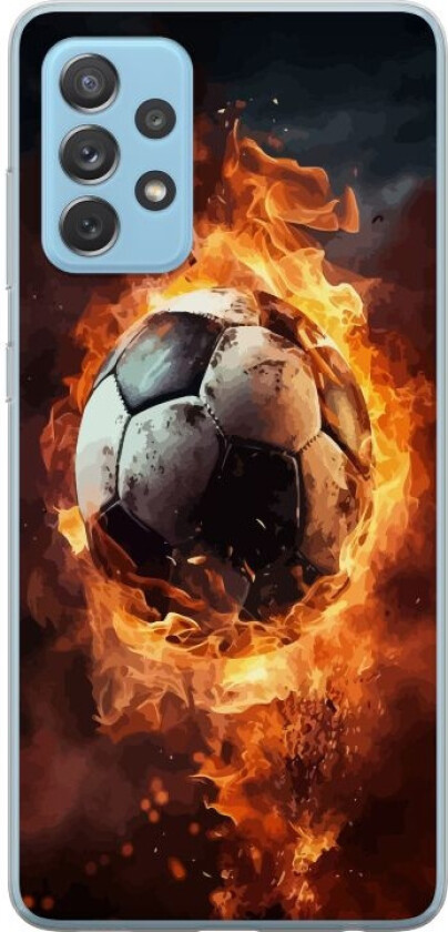 Mobildeksel til Samsung Galaxy A52 5G med Fotball motiv