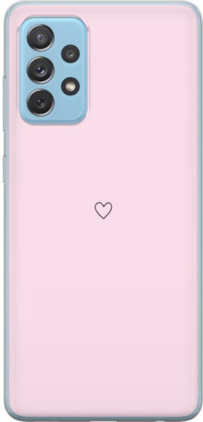 Mobildeksel til Samsung Galaxy A52 5G med Hjerte motiv