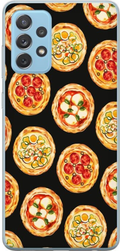 Mobildeksel til Samsung Galaxy A52 5G med Pizza motiv