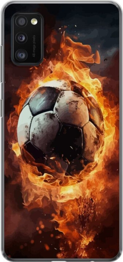 Mobildeksel til Samsung Galaxy A41 med Fotball motiv