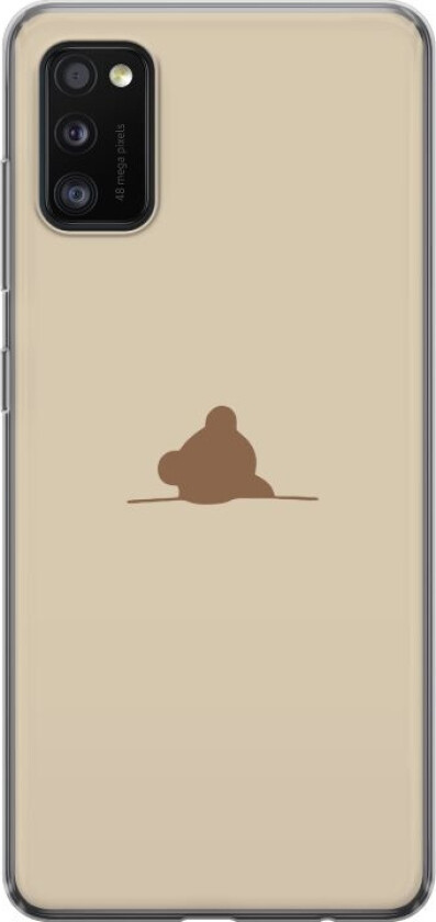 Mobildeksel til Samsung Galaxy A41 med Nalle motiv