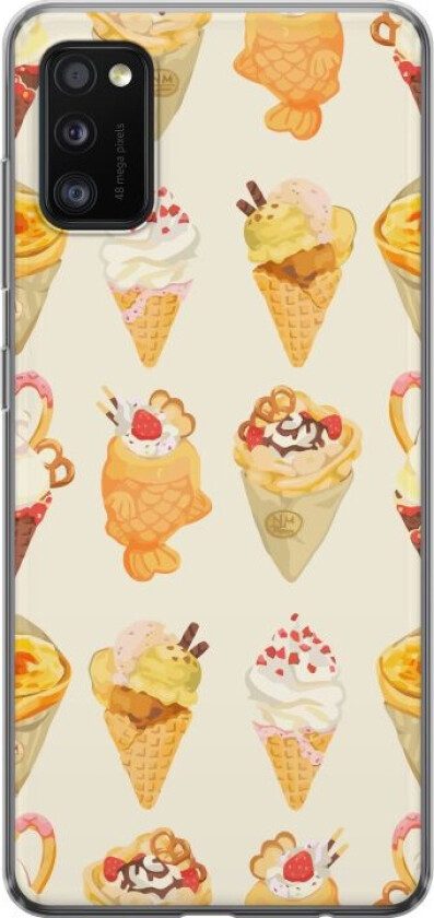 Mobildeksel til Samsung Galaxy A41 med Glassig motiv