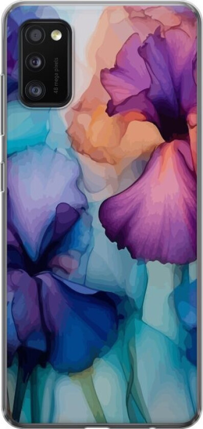 Mobildeksel til Samsung Galaxy A41 med Magiske blomster motiv