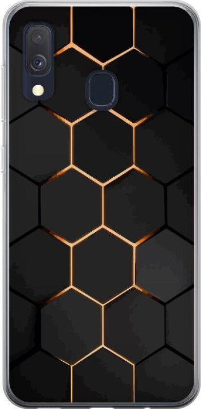 Mobildeksel til Samsung Galaxy A40 med Luksuriøst Mønster motiv