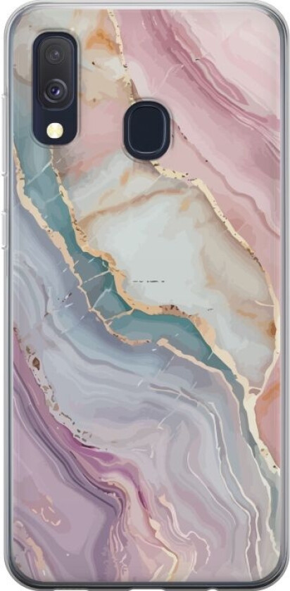 Mobildeksel til Samsung Galaxy A40 med Marmor motiv