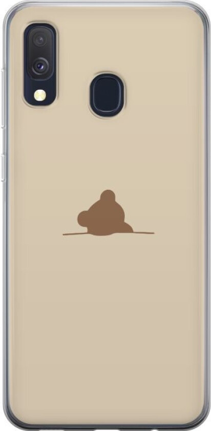 Mobildeksel til Samsung Galaxy A40 med Nalle motiv