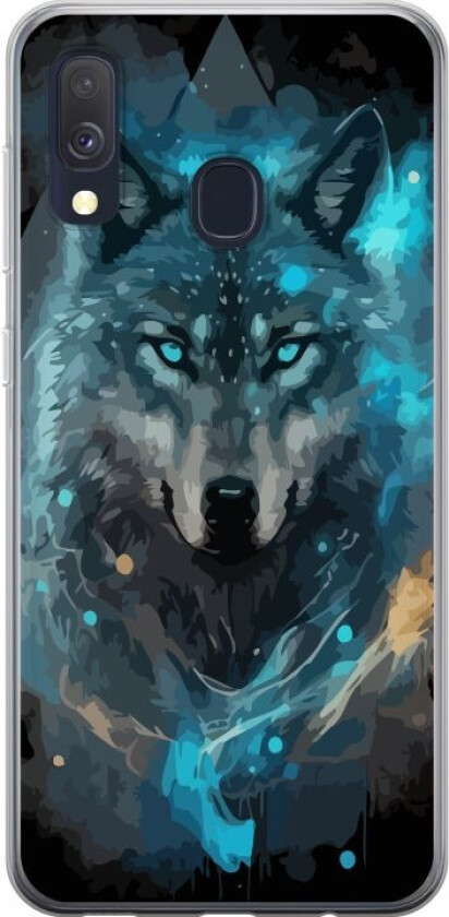 Mobildeksel til Samsung Galaxy A40 med Ulve motiv
