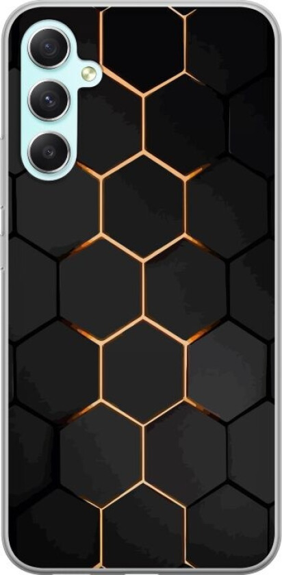 Mobildeksel til Samsung Galaxy A34 med Luksuriøst Mønster motiv