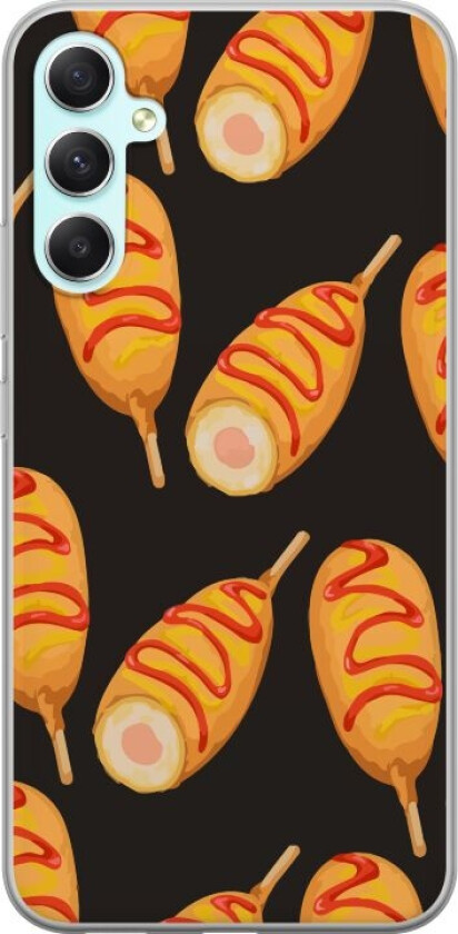 Mobildeksel til Samsung Galaxy A34 med Kyllinglår motiv