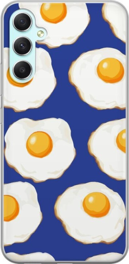 Mobildeksel til Samsung Galaxy A34 med Stekte egg motiv