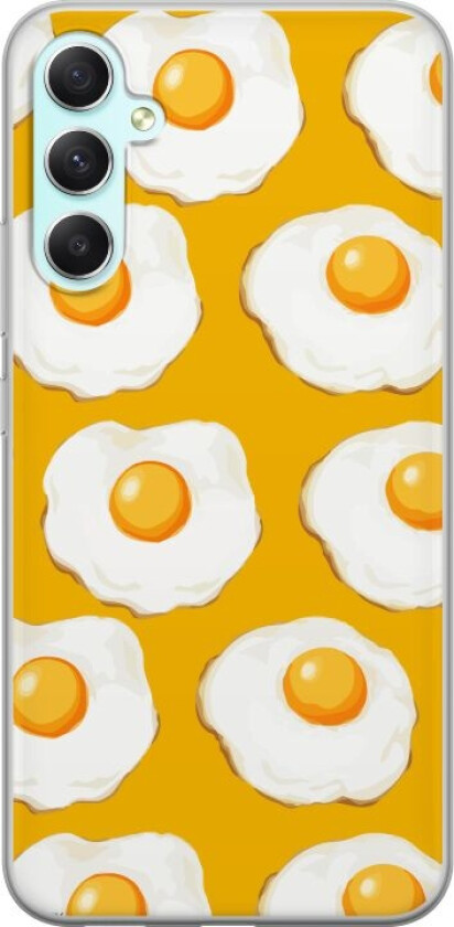 Mobildeksel til Samsung Galaxy A34 med Stekt egg motiv