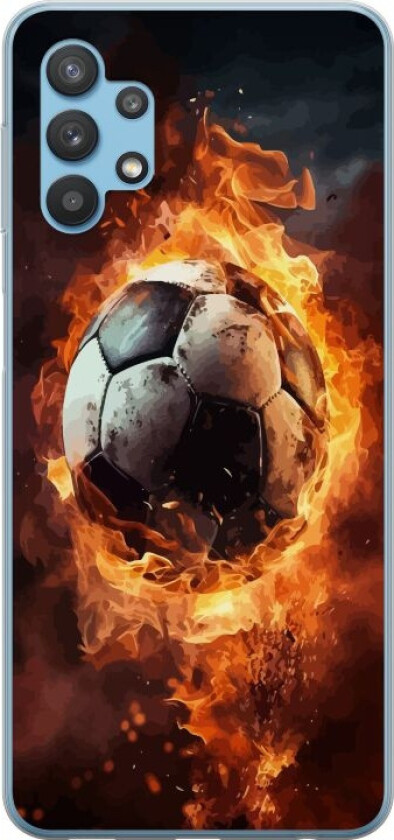 Mobildeksel til Samsung Galaxy A32 5G med Fotball motiv