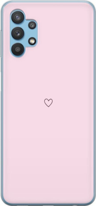 Mobildeksel til Samsung Galaxy A32 5G med Hjerte motiv