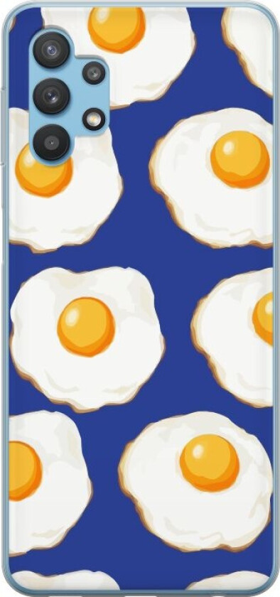 Mobildeksel til Samsung Galaxy A32 5G med Stekte egg motiv