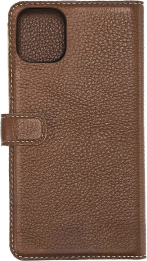 iPhone 11 Pro Max, Läder wallet avtagbar, brun