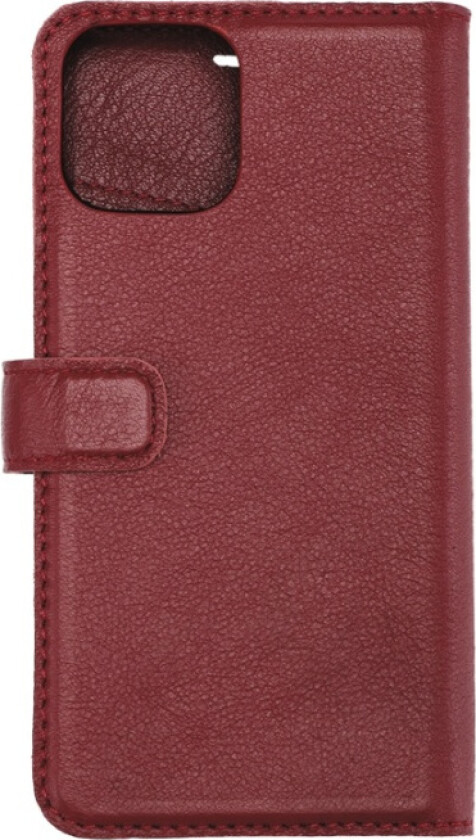 iPhone 11 Pro, Läder wallet avtagbar, röd