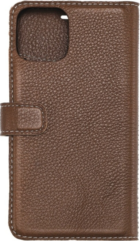 iPhone 11 Pro, Läder wallet avtagbar, brun