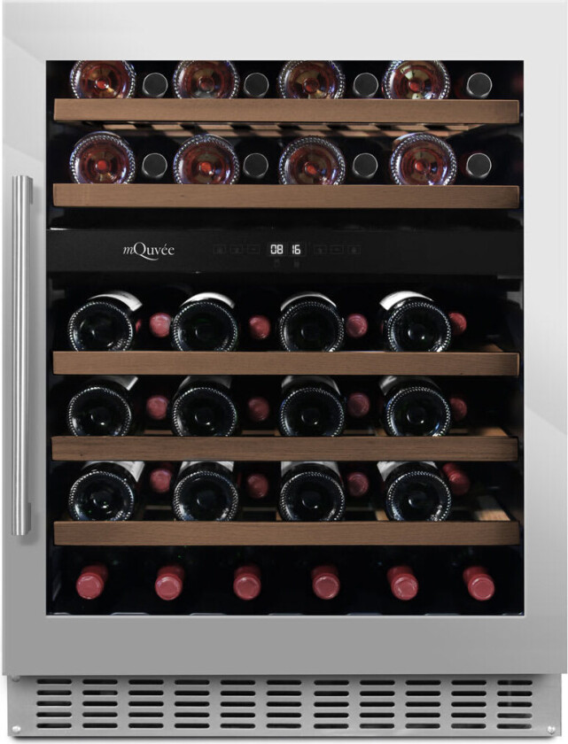 Innebygd vinskap - WineCave 780 60D Stainless