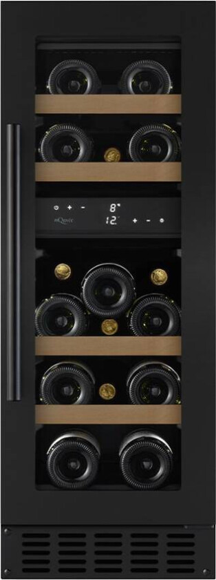 Innbyggbart vinskap - WineCave 700 30D Anthracite Black