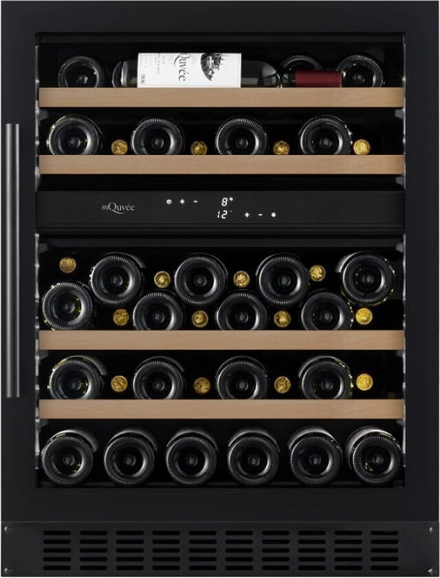 Innbyggbart vinskap - WineCave 700 60D Anthracite Black