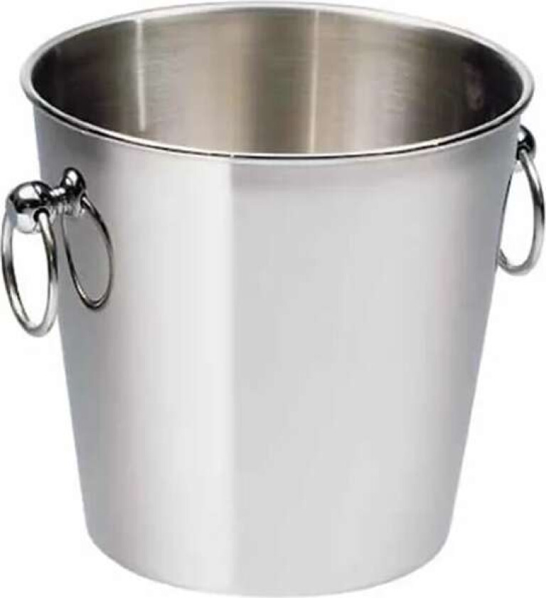 Isbøtte i rustfritt stål